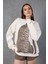 Leopar Desenli Oversize Sweatshirt 2