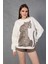 Leopar Desenli Oversize Sweatshirt 3