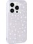 Apple iPhone 14 Pro Kılıf Parlak Taşlı Tasarım Frms Pırlanta Kapak-Beyaz 1