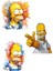 The Simpsons Karakter Sticker Seti | 3D Kabartmalı Uv Dtf Premium Kalite | Solmaz, Suya Dayanıklı 1