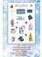 4'lü Winter /kış /kar Temalı Sticker Planner Ajanda Bullet Journal Için Uygun Set 2