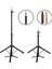 Kuaför Eğitim Mankeni Için Ayaklı Metal Tripod - Siyah + Taşıma Çantası 1