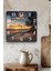Gün Batımı Sahil Manzaralı Temperli Cam Kare Saat 33X33 cm Ebadında Uv Baskı - KCS058 3
