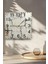 Beton Dokulu Temperli Cam Kare Saat 33X33 cm Ebadında Uv Baskı - KCS034 5