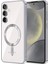 Samsung Galaxy A56 Kross Magneticsafe Kapak - Gümüş 1