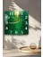 Yeşil Dokulu Temperli Cam Kare Saat 33X33 cm Ebadında Uv Baskı - KCS032 5