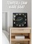 Modern Temperli Cam Kare Saat 33X33 cm Ebadında Uv Baskı - KCS052 4