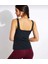 Yoga Luxe Shelf-Bra Dri-Fit Black Tank Top Siyah Kadın T-Shirt/atlet 3