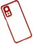 Xiaomi Mi 10T Pro Kılıf Miami Şeffaf Silikon - Kırmızı 3