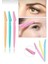 Ibico Eyebrovv Razeri İ15-042 ( 3pcs ) Kaş Usturası ( Plastik Renkli Saplı ) 3
