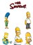 The Simpsons Karakter Sticker Seti | 3D Kabartmalı Uv Dtf Premium Kalite | Solmaz, Suya Dayanıklı 1