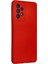 Samsung Galaxy A23 4G Kılıf Nano içi Kadife Silikon - Kırmızı 2