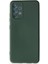 Samsung Galaxy A13 4G Kılıf Nano içi Kadife Silikon - Koyu Yeşil 1