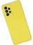 Samsung Galaxy A23 4g Kılıf Nano Içi Kadife Silikon - Sarı 3