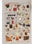 Vintage Sticker Set - 6 Sayfa / Scrapbook 1