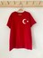 Kırmızı Beyaz Ay Yıldızlı Bayrak Temalı Tişört 1