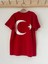 Kırmızı Beyaz Ay Yıldızlı Bayrak Temalı Tişört 2