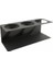 Modern Metal Tasarım 3 Gözlü Çok Amaçlı Depolama Organizeri 28X10X10 cm 2