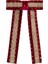Mimi & Lula Circus Glitter Bow Toka - Red 1