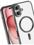 Ds-Derin Newface Apple Iphone 17 Kross Magneticsafe Kapak - Siyah 3