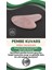 Doğal Pembe Kuvars Kalpli Masaj Taşı, Gua Sha, 1. Sınıf Sertifikalı 1