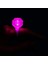 Kristal Tasarımlı LED Glow Işıklı 3 Modlu Pembe Yüzük 3.5 x 5 cm 1