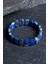 Doğal Lapis Lazuli Taşlı Geniş Kesim Bileklik, Sertifikalı, Renkli ve Şık Tasarım 4