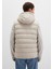 Kapüşonlu Bej Şişme Yelek 0110604-70144 4