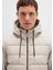 Kapüşonlu Bej Şişme Yelek 0110604-70144 5
