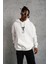 Erkek Baskılı Kapüşonlu Sweat 3