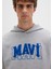 Mavi Logo Gri Sweatshirt 0S10413-80018 5