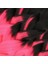 Afrika Örgülük Sentetik Ombreli Saç 100 Gr. - Siyah / Neon Pembe 2