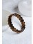 Kahverengi Kaplan Gözü Doğal Taş Bileklik, Şık ve Enerji Dolu Takı 1