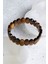 Kahverengi Kaplan Gözü Doğal Taş Bileklik, Şık ve Enerji Dolu Takı 4