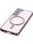 Samsung Galaxy S22 Kılıf Kross Magneticsafe Kapak - Mor 4