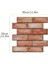 30X30CM 6'lı Renkli 3D Yapışkan Duvar Kaplama, Mutfak ve Banyo Için Ideal 5