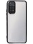 Xiaomi Redmi Note 11 Kılıf Lensli Silikon - Siyah 1