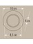 Cata Ct 5257 Beyaz Kasa Zebra LED Spot 6W 3 Renkli 3