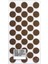 Masa - Sandalye Altı Keçe Çap 24MM 2
