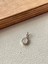 925 Ayar Gümüş Ay Taşı Detaylı Şık Kolye Ucu, Zarif ve Minimal Tasarım 1