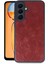 Samsung Galaxy A26 Kılıf Aras Deri Kapak - Bordo 1