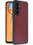 Samsung Galaxy A26 Kılıf Aras Deri Kapak - Bordo 3