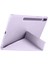 Samsung Galaxy X610 Tab S9 Fe Plus 12.4 Kılıf Kalemlikli Mars Tablet Kılıfı - Açık Mor 4