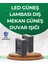 Şeffaf Abajurlu Duvar Tipi Solar Işık 1