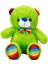 Bfs Oturan Kurdeleli Renkli Peluş Ayı 30 cm 2