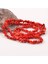 Kırmızı Mercan Doğal Taş Dizi 80 Cm, Zarif ve Şık Takı Parçası 1