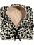 Leopar -Kanguru Cepli Kedi-Köpek Polar Hoodie Sweatshirt 3