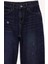 Erkek Çocuk Loose Fit Yırtık Detaylı Düz Paça Jean Pantolon G3069A825WN 8