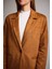 Oversize Geniş Kalıp Ceket Yaka Süet Blazer Ceket E2779AX25AU 5
