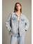 Düğmeli Cepli Denim Ceket 1